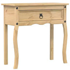 vidaXL Console Table Corona 28.7x13.8x28.7 Solid Wood Pine