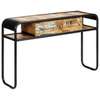 vidaXL Console Table Entryway Table Side Table with Drawer Solid Wood Mango