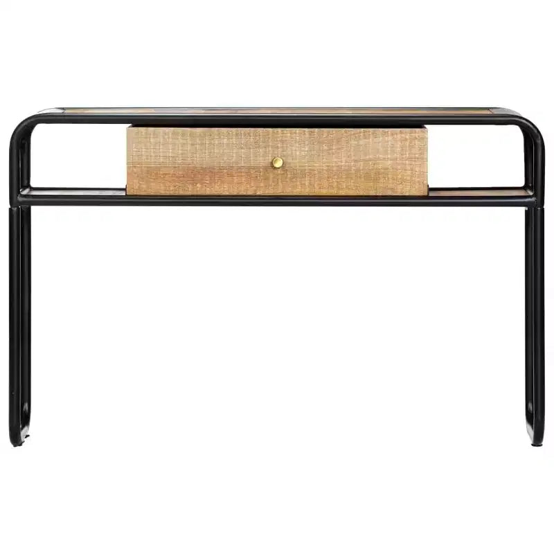 vidaXL Console Table Entryway Table Side Table with Drawer Solid Wood Mango