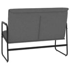 vidaXL Bench Dark Gray 39.4x25.2x31.5 Fabric - Dark Gray