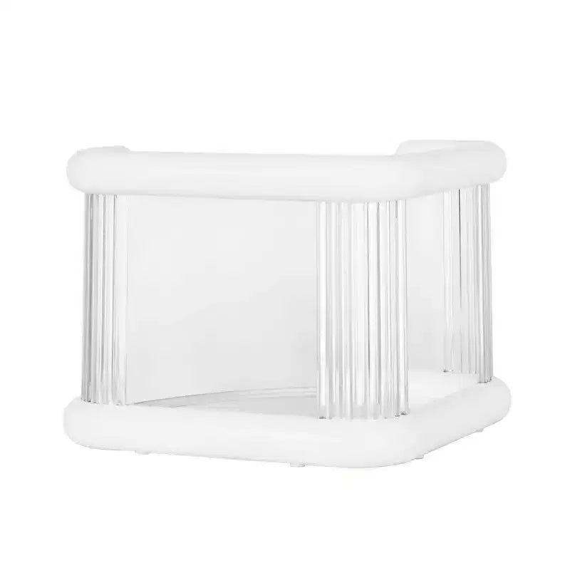 VECELO 2/3-Tier Desktop Corner Stand, Space Saving Desktop shelf, Table organizer for Kitchen or Living Room, White