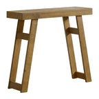 Alaterre Furniture Lawas Solid Wood Console Table - 36 Inch Modern Farmhouse Small Entryway Table