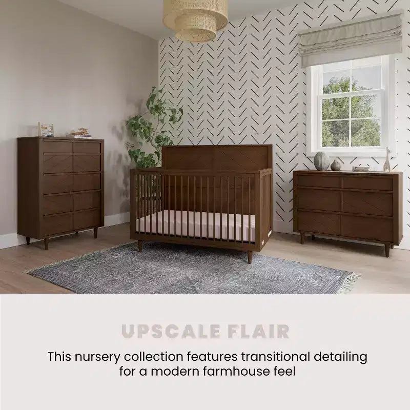 Child Craft Surrey Hill 3 Drawer Dresser for Nursery or Bedroom, Anti-Tip Kit Included to Prevent Tipping, Non-Toxic, Baby Safe Finish
