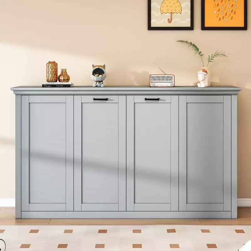 Clihome Twin Size Murphy Bed, can be Folded into a Cabinet