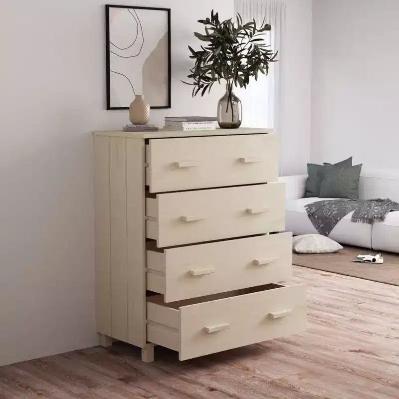 Aparador de madera de moda con mucho espacio de almacenamiento en diferentes colores