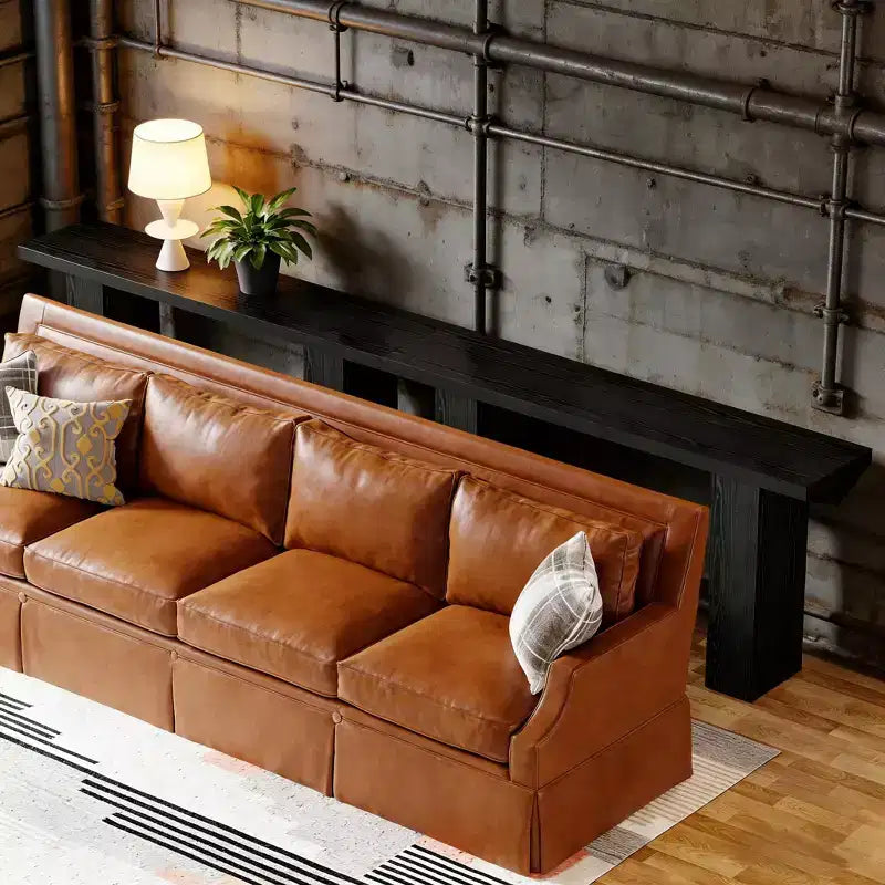 Consola, Mesa de sofá de madera, Mesa larga de entrada