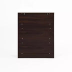 Zapatero de Madera Independiente de Cuatro Niveles con un Cajón, Puertas de Armario Blancas y Estantes Ajustables, Ideal para Entradas, Nogal