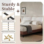 Christopher Knight Home Tatiana Modern Teddy Fleece Upholstered with Wingback Headboard