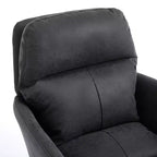 Silla de oficina de cuero sintético de primera calidad con ajuste de altura - Adecuada para usar en oficinas, dormitorios, tocadores y otros entornos interiores