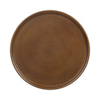 Mesa auxiliar redonda, 14x14x24, Dorada