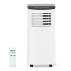Climatiseur portatif de 8 000 BTU pour pièces jusqu'à 32,5 m², unité de climatisation 3-en-1 avec ventilateur, déshumidificateur, télécommande et mode veille