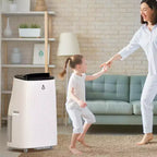 Climatiseur portable 15 000 BTU pour grandes pièces jusqu'à 850 pieds carrés, ventilateur de refroidissement 3-en-1 et déshumidificateur avec télécommande, oscillation automatique, conception sans drainage