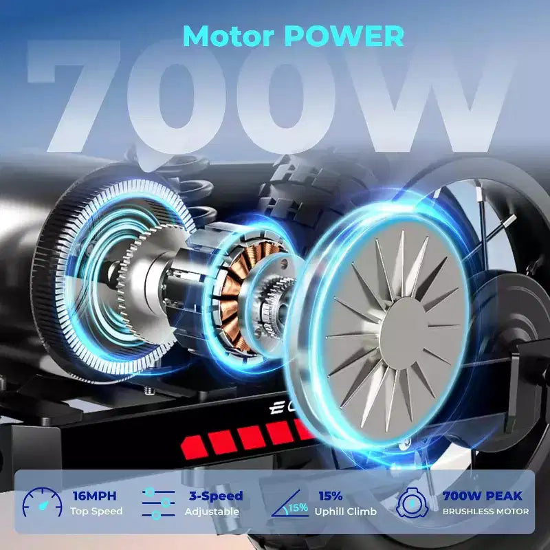 ECOLEAP K1 Moto de Cross Eléctrica para Niños 36V, 25.7 KM/H Rápida, 22.5 KM de Autonomía, Motor de 700W Pico, 3 Modos de Velocidad, Neumáticos Todoterreno de 12 Pulgadas, UL, Edades 3-10