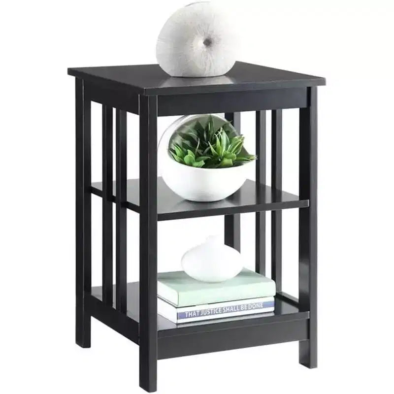 HomeStock Rectangle Wood Table Top End Table 1 -piece