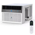 Acekool 8,000 BTU Window Air Conditioner, U-Shaped Quiet AC Unit with Dehumidifier & Fan, Cools Up to 370 Sq Ft, Remote, Easy Install