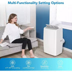 Climatiseur portable GustoWave, unité de climatisation de 14 000 BTU pour la maison et le bureau, pièces jusqu'à 70 m².