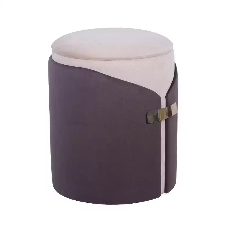 GDFStudio Donatella Modern Velvet Upholstered Storage Ottoman