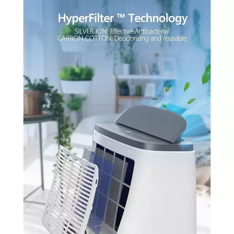 Climatiseur portable Garvee 14000 BTU, rafraîchissement de pièces de 65 m², mode veille, 3 vitesses de ventilation, télécommande pour maison et bureau