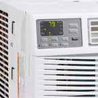 Climatiseur de fenêtre Garvee 10000 BTU avec télécommande, rafraîchit 32,5 m², 3 vitesses silencieuses, affichage LED, installation facile pour chambre, bureau