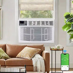 Aire Acondicionado Portátil para Ventana Todo en Uno Karl Home de 14000 BTU con Wi-Fi