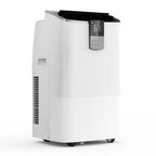 Aire Acondicionado Portátil Silencioso Simzlife de 14000 btu, Enfría 450 Pies Cuadrados, AC Multifuncional, Enfriador de Aire Evaporativo con Deshumidificador, Control Remoto