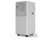 Climatiseur portable 12 000 BTU - Climatiseur 3-en-1 Blanc (1 unité) pour petites pièces de 17,6 à 23,2 m² | Sans drainage avec télécommande et kit fenêtre