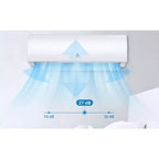 Climatiseur mini-split 9 000 BTU, mural 19 SEER2 avec pompe à chaleur et kits d'installation, refroidit jusqu'à 42 m², Wi-Fi et télécommande, 115 V