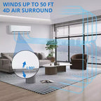 Climatiseur mini-split 9 000 BTU avec pompe à chaleur (24 SEER2) TCL-TPro, 1 unité, raccordement 230V, rafraîchit/chauffe 42 m² pour la maison et le bureau