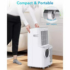 Aire Acondicionado Portátil de 12,000 BTU - Paquete de 1, Color Blanco (A018H) para Vine | Requiere Inspección Completa