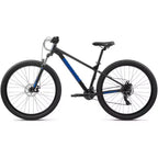 Bicicleta de montaña Mongoose Switchback Comp, ruedas de 29, 14 velocidades, horquilla de suspensión, negra