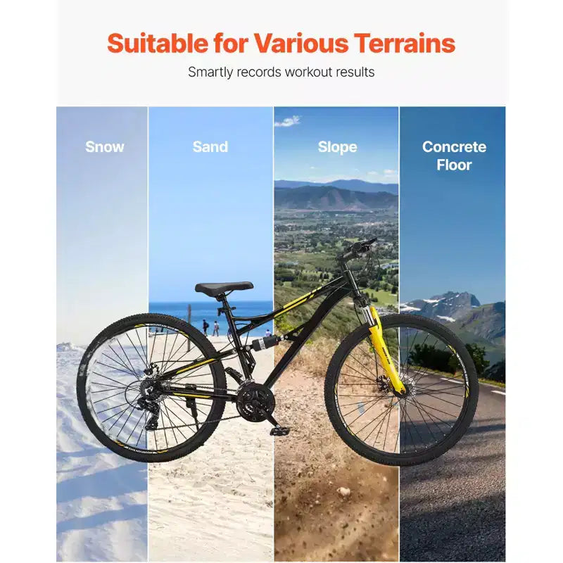 Bicicleta de montaña NAYSAYE de 29 pulgadas con 24 velocidades, suspensión delantera y frenos de disco dobles para aventuras al aire libre en senderos, negro, 57.87*9.45*30.91