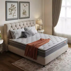 Sweetnight 10/12 inch Cooling Gel Memory Foam Mattress Hybrid Mattress,Medium Firm and Pillow top