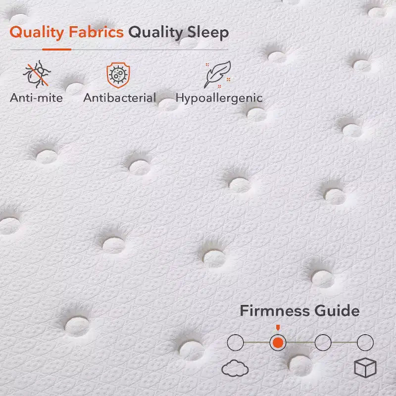 Sweetnight 10/12 inch Cooling Gel Memory Foam Mattress Hybrid Mattress,Medium Firm and Pillow top