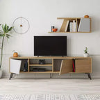 Mueble de TV Niche para televisores de hasta 70", Roble Claro