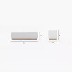 Mueble para TV Nexera Nauraa para televisores de hasta 80" Blanco: Consola moderna con estantes ajustables y gestión de cables