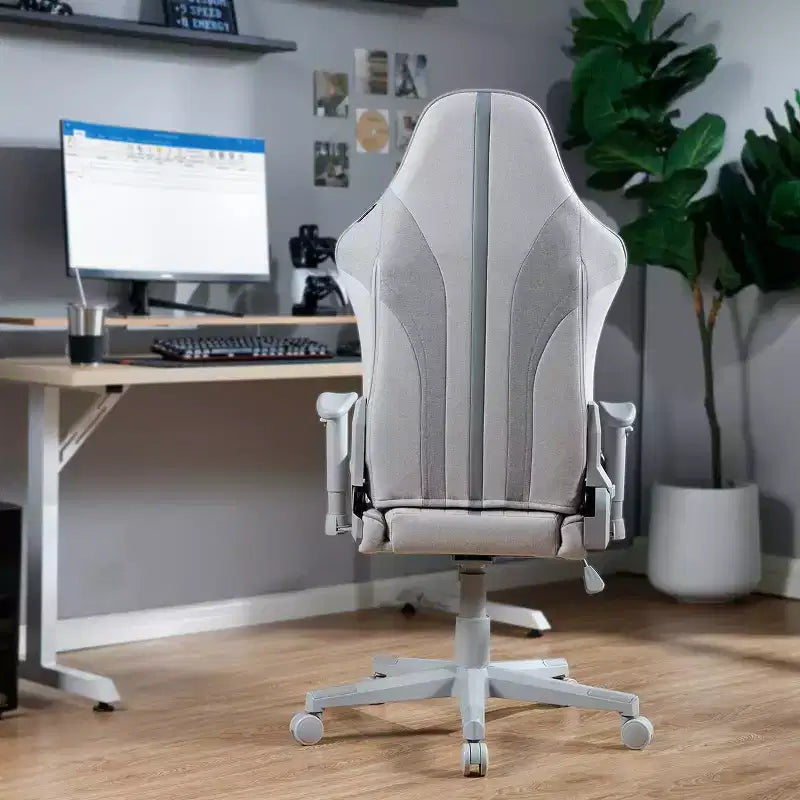 Silla Gaming Mysa para PC, gris/base gris - X Rocker
