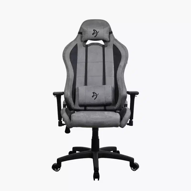 Silla de oficina y juegos Arozzi Torretta Supersoft con almohadas de soporte Antracita