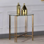Mesa auxiliar de 23" color champán