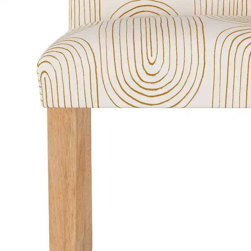 Skyline Furniture Hendrix Dining Chair in Block Print