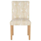 Skyline Furniture Hendrix Dining Chair in Block Print