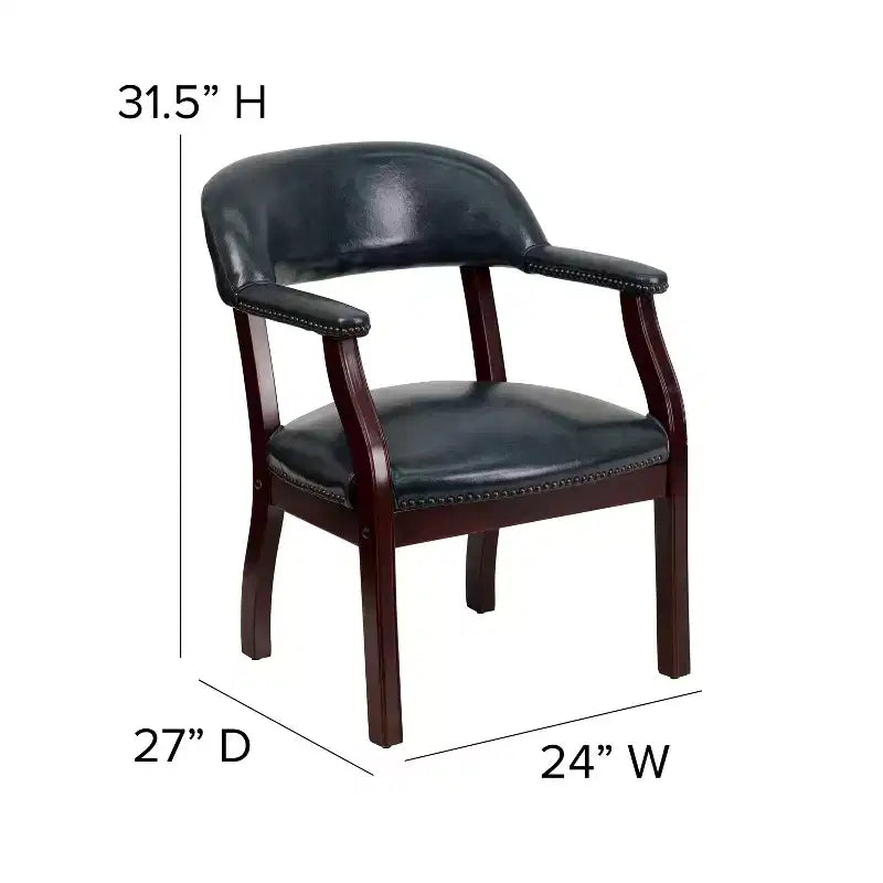 Flash Furniture Conference Chair with Accent Nail Trim