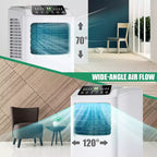 Climatiseur portable 3-en-1 Costway 5500 BTU (9000 BTU ASHRAE) avec déshumidificateur intégré et kit de fenêtre