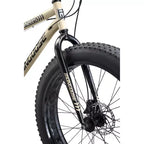 Bicicleta de montaña Mongoose Malus 26 de adulto con neumáticos anchos