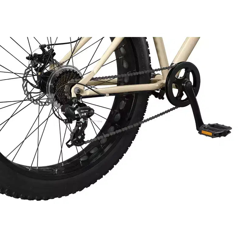 Bicicleta de montaña Mongoose Malus 26 de adulto con neumáticos anchos