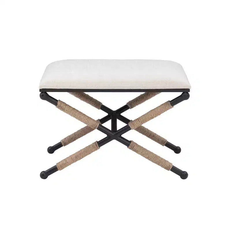 Taburete auxiliar Ashburn Campaign Accent - Linon