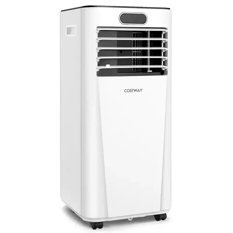 Climatiseur portable Costway 6000 BTU (10000 BTU ASHRAE) avec télécommande, refroidisseur d'air 3-en-1 avec fonction de déshumidification
