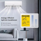 Costway Climatiseur et Chauffage Mini Split 12000 BTU 20 SEER2 115 V Unité de Climatisation Murale