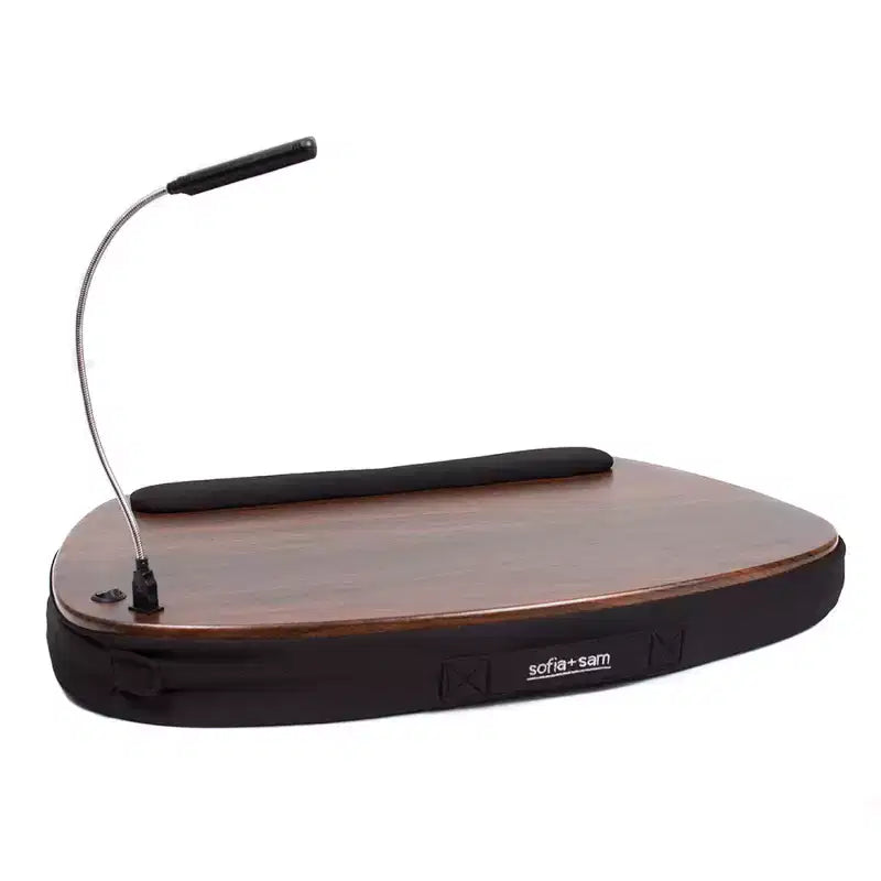 Sofia + Sam Mini Lap Desk - Escritorio de regazo para estudiantes - Plateado