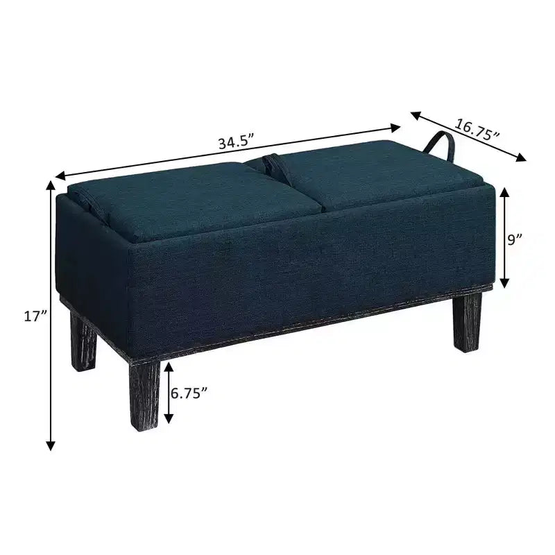 Breighton Home Designs4Comfort Ottoman de rangement Brentwood
