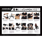 Silla de juego RESPAWN Flexx Mesh con soporte lumbar y reposacabezas ajustable